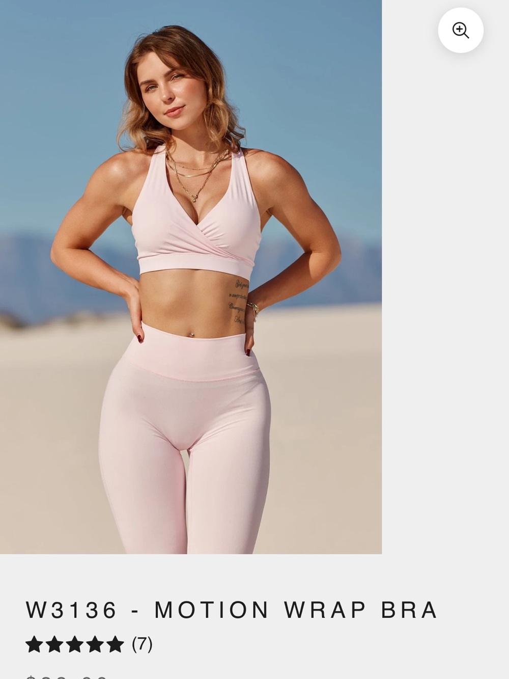 Wrap Bra - white